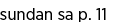 sundan sa p  11