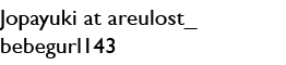 Jopayuki at areulost_bebegurl143 