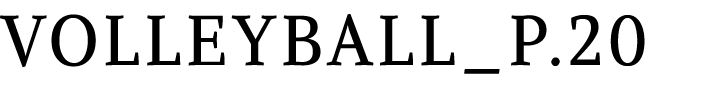 VOLLEYBALL_P 20