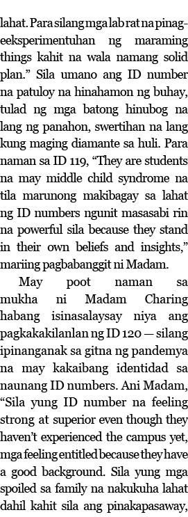 lahat  Para silang mga lab rat na pinag-eeksperimentuhan ng maraming things kahit na wala namang solid plan   Sila um   