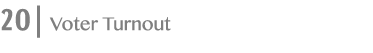 20   Voter Turnout